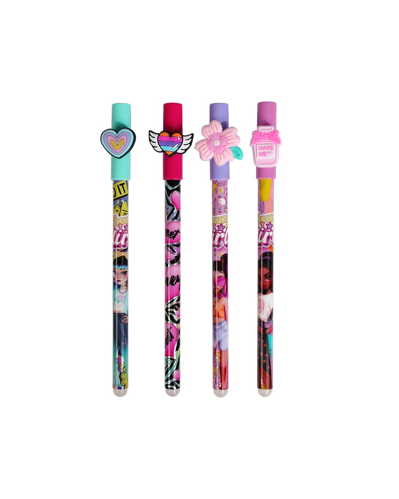 BOLIGRAFO MP ROLLER GEL BORRABLE REWRITE COOL GIRL X1