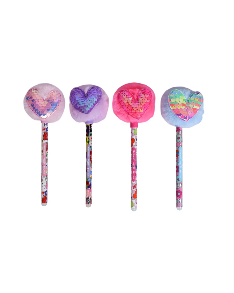 BOLIGRAFO MP ROLLER GEL BORRABLE REWRITE HEART X1