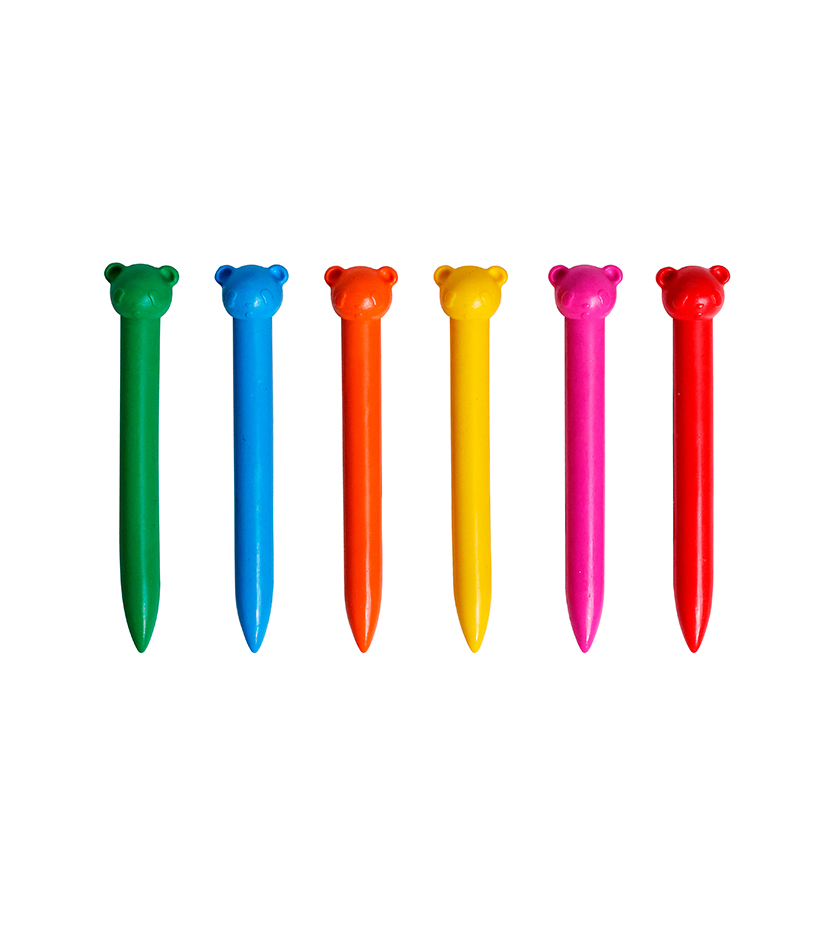 CRAYONES MP CON FORMA BEAR X6