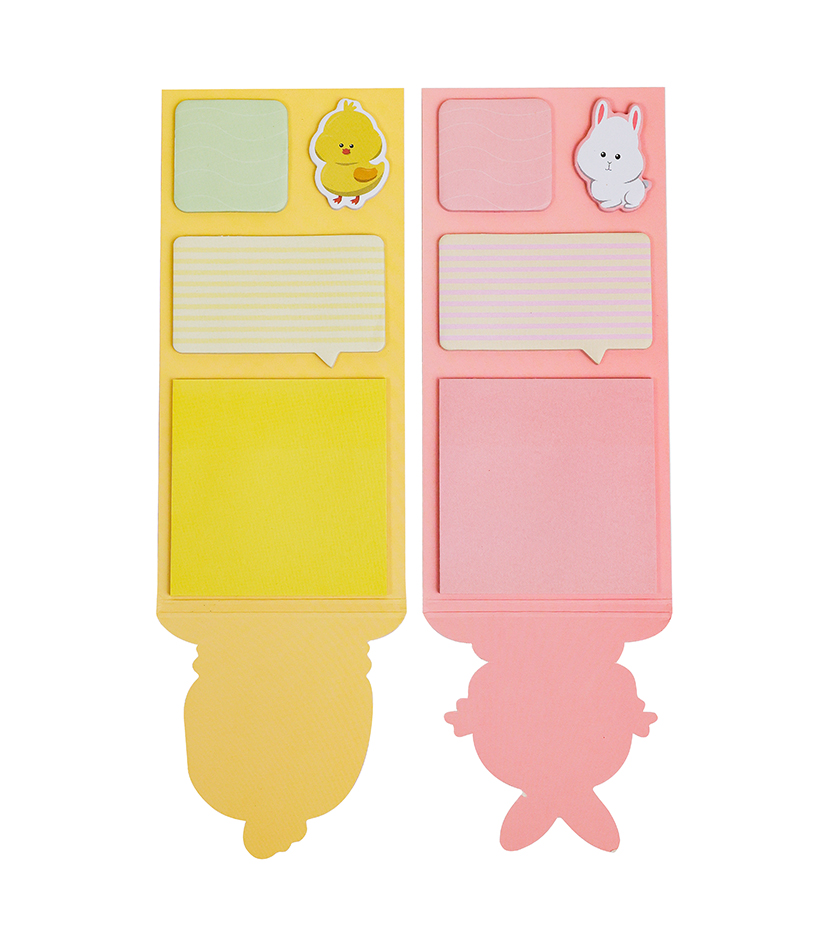 NOTAS ADHESIVAS CON SEÑALADOR MP 80HOJAS CUTE ANIMALS
