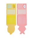 NOTAS ADHESIVAS CON SEÑALADOR MP 80HOJAS CUTE ANIMALS