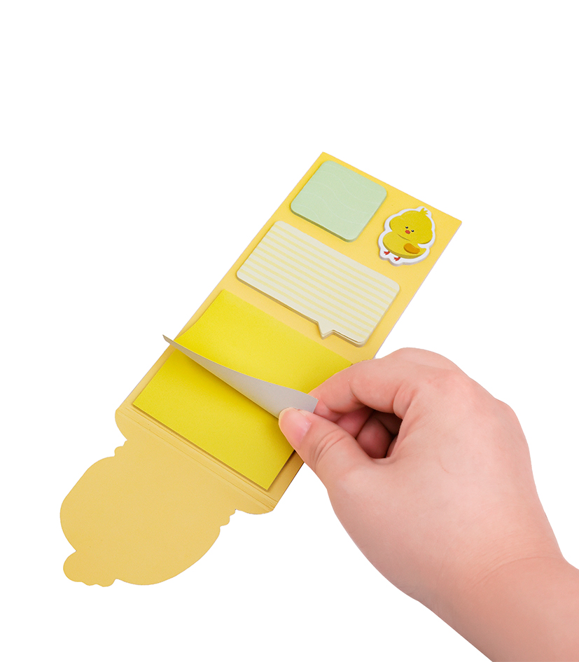 NOTAS ADHESIVAS CON SEÑALADOR MP 80HOJAS CUTE ANIMALS