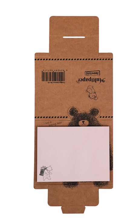 NOTAS ADHESIVAS MP CON ATRIL 10X7.5CM 50HOJAS BEARS