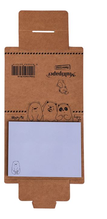 NOTAS ADHESIVAS MP CON ATRIL 10X7.5CM 50HOJAS BEARS 2