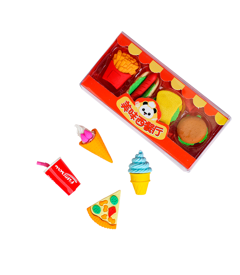 GOMA DE BORRAR MP FAST FOOD X4