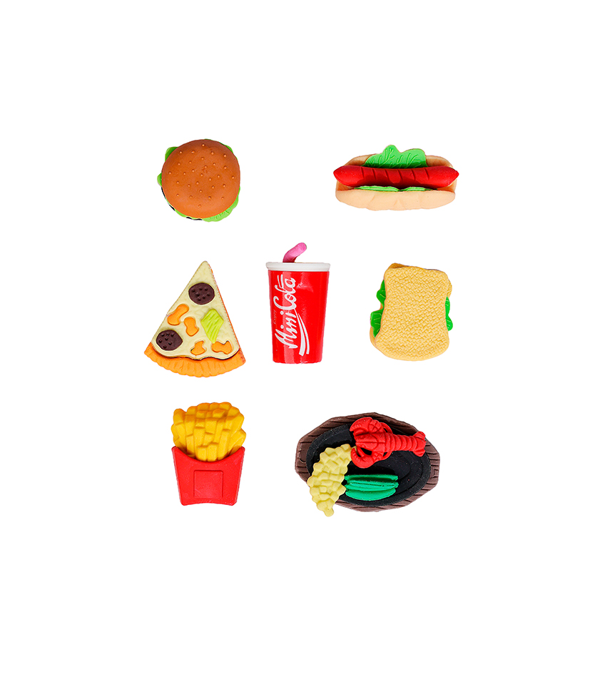 GOMA DE BORRAR MP FAST FOOD X6