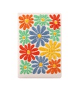 LIBRETA MP TAPA DURA A5 3D FABRIC FLOWE 96 HOJAS