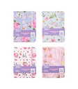 LIBRETA MP TAPA DURA A6 FLOWERS 96 HOJAS