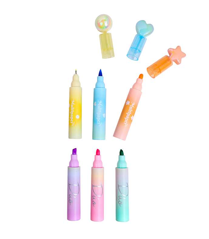 RESALTADOR DOBLE PUNTA MP FLUO X3