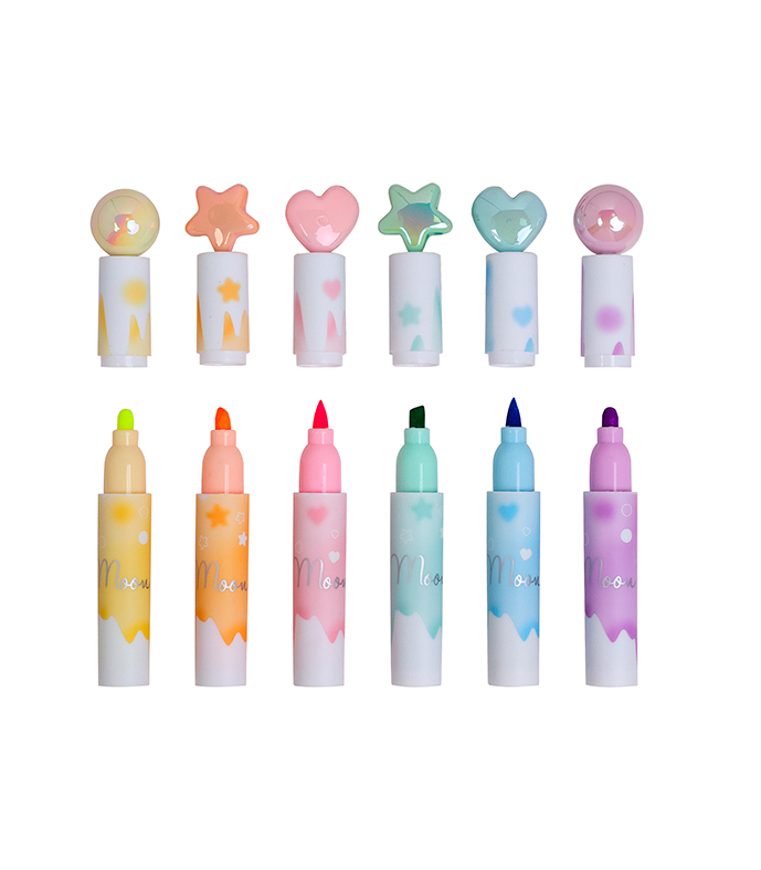 RESALTADOR MINI MP MOON FLUO X6