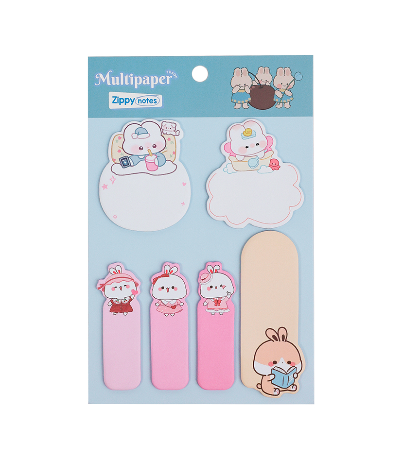 NOTAS ADHESIVAS MP 120HOJAS RABBIT