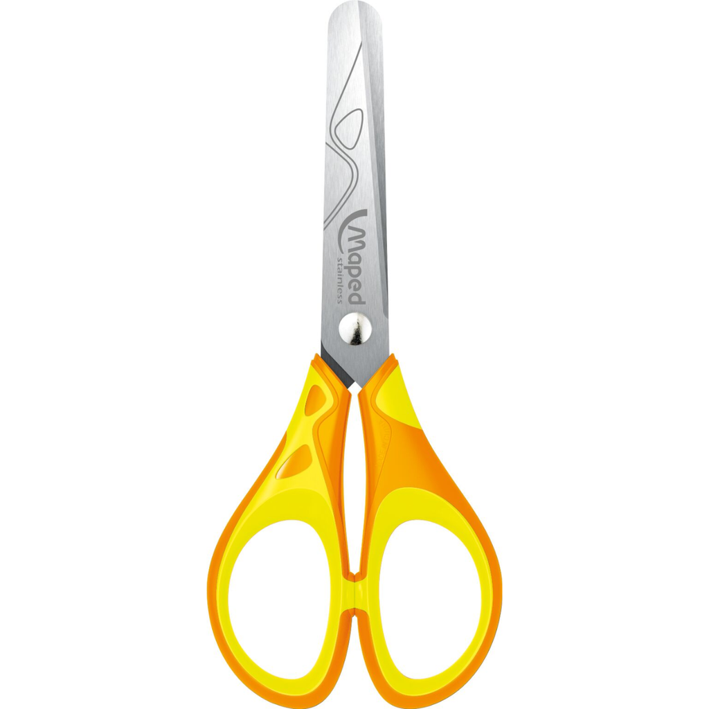 TIJERA MAPED ESSENTIALS SOFT NEON X24 13CM