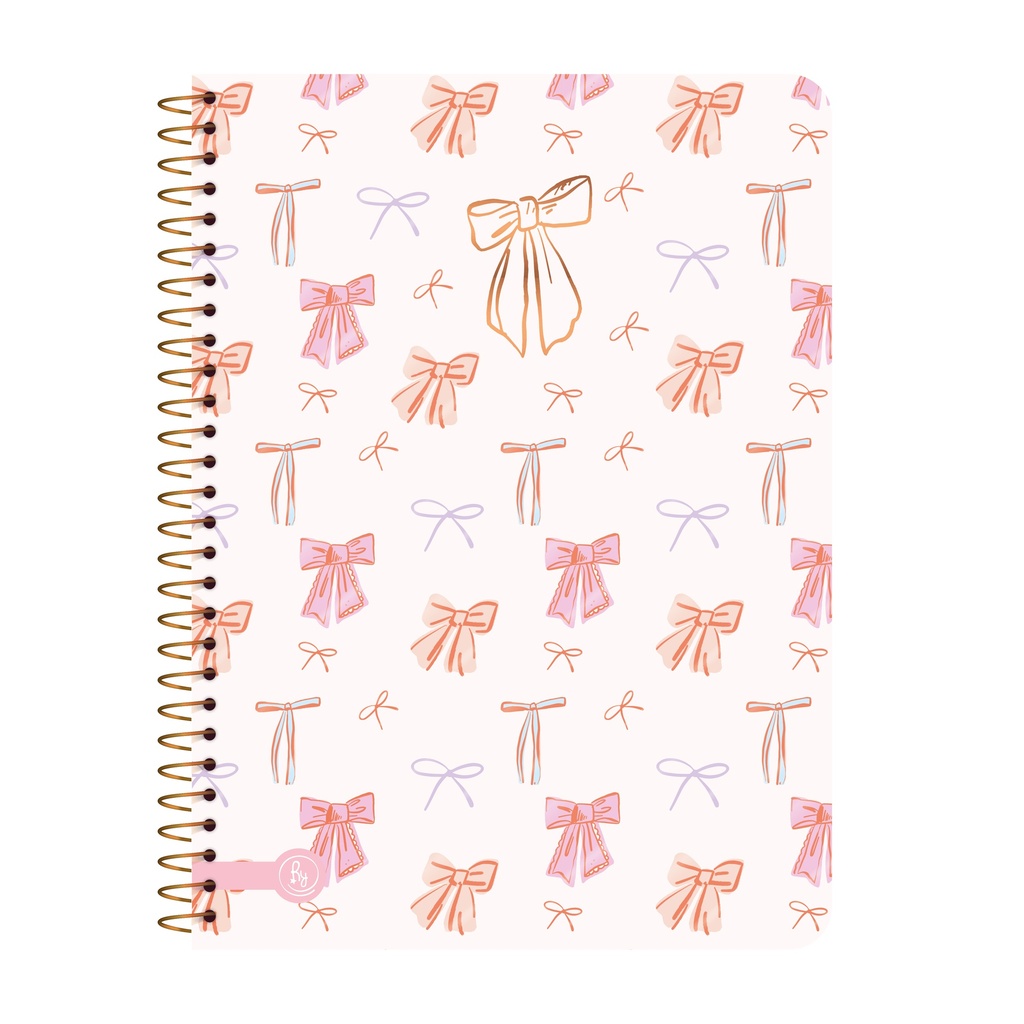 CUADERNO RY A5 15X21 ANILLADO SEMIRIGIDO 80 HOJAS RAYADAS MIX 1082