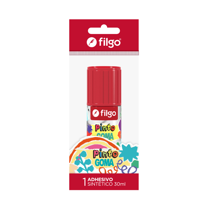 ADHESIVO SINTETICO FILGO PINTO GOMA 30ML BLISTER X1