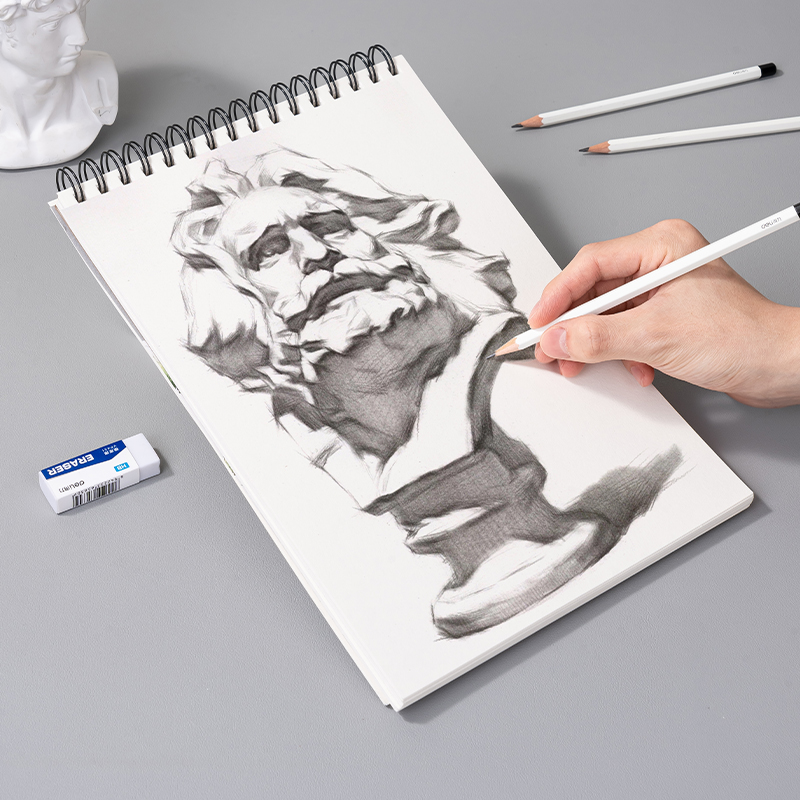 BLOCK PARA DIBUJO DELI A4 160G X 40 HOJAS VERTICAL