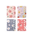 LIBRETA MP TAPA DURA A6 PATCH FLOWER X96 HOJAS RAYADAS