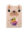 LIBRETA MP A5 3D PLUSH BEAR X96 HOJAS RAYADAS