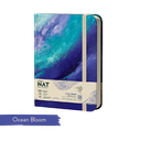 LIBRETA NAT OCEAN 3 EN 1 16X21 96 HOJAS RAYADA, LISA Y PUNTEADA