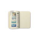 LIBRETA NAT OCEAN 3 EN 1 16X21 96 HOJAS RAYADA, LISA Y PUNTEADA