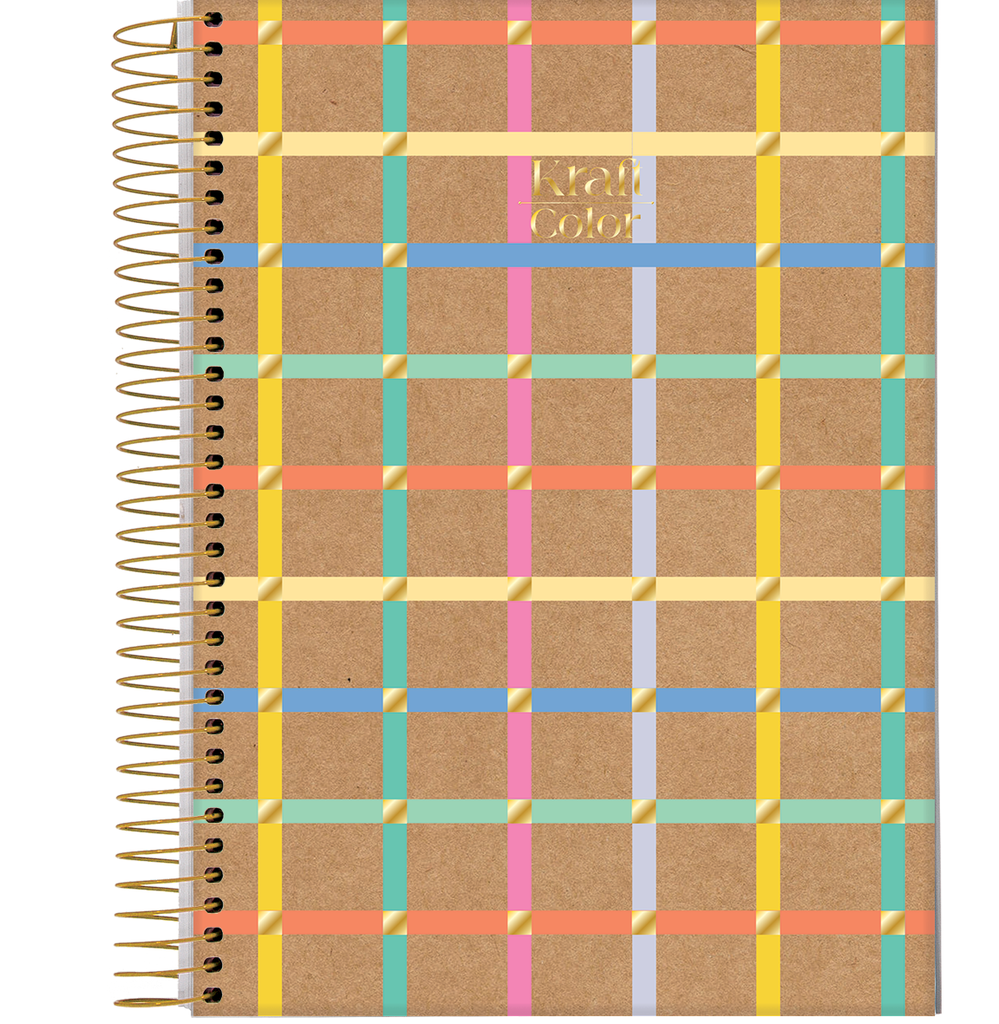CUADERNO JANDAIA TAPA DURA 10X14.6 80 HOJAS KRAFT