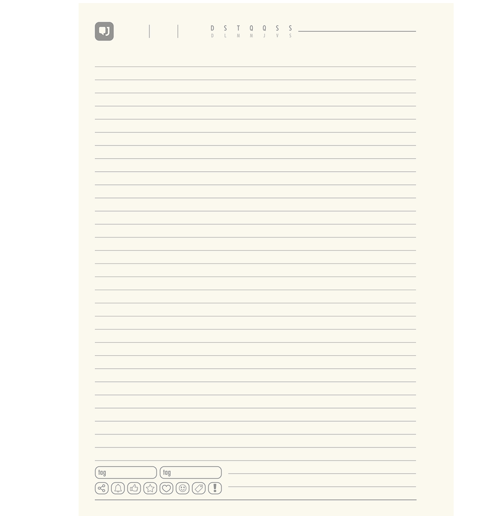 CUADERNO JANDAIA TAPA DURA 17X24 80 HOJAS KRAFT