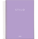 CUADERNO JANDAIA TAPA DURA 10X14.6 80 HOJAS STILO