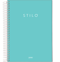 CUADERNO JANDAIA UNIVERSITARIO TAPA DURA  80 HOJAS RAYADAS STILO COLORES PASTEL