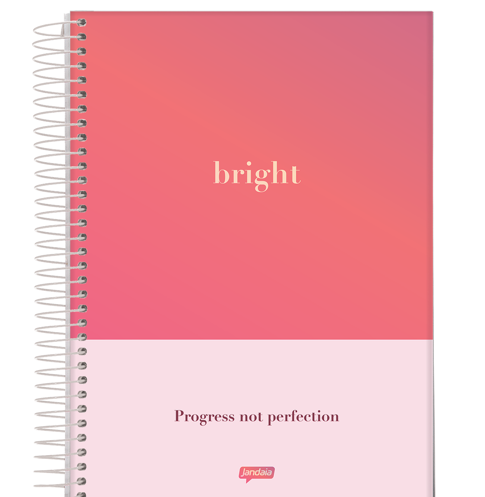 CUADERNO JANDAIA TAPA DURA 14X20 80 HOJAS BRIGHT