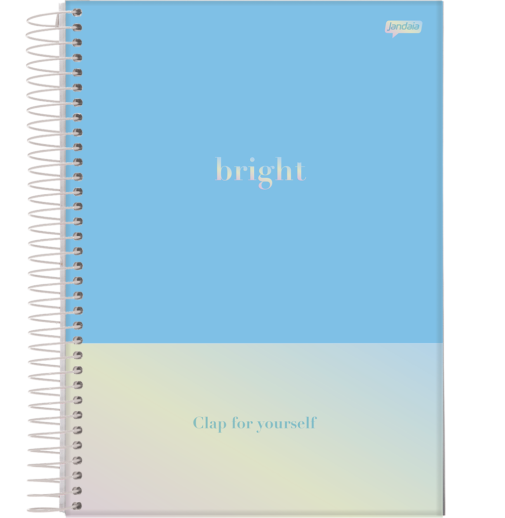CUADERNO JANDAIA UNIVERSITARIO TAPA DURA  80 HOJAS RAYADAS BRIGHT