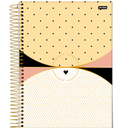 CUADERNO JANDAIA UNIVERSITARIO TAPA DURA  80 HOJAS RAYADAS DOTS Y SPOTS