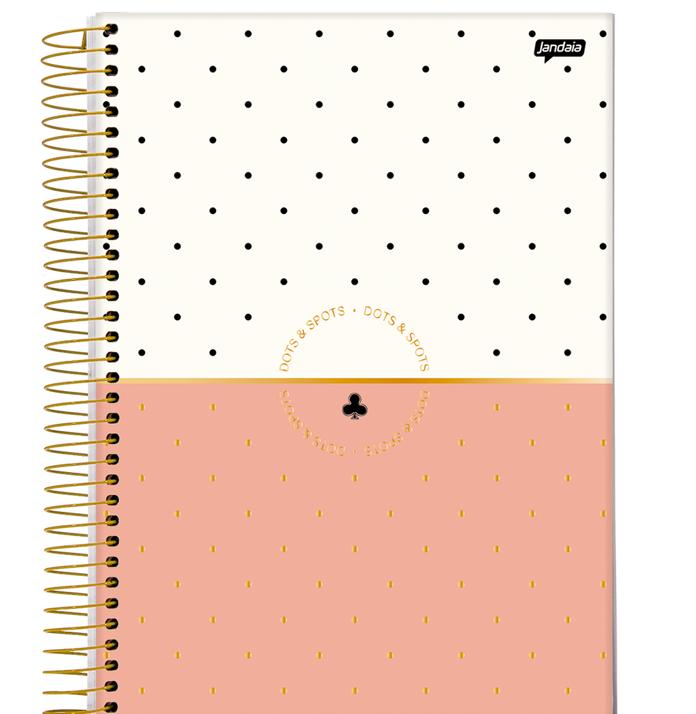 CUADERNO JANDAIA UNIVERSITARIO TAPA DURA  80 HOJAS RAYADAS DOTS Y SPOTS