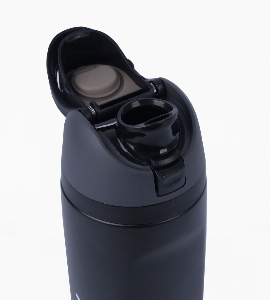 BOTELLA FOOTY TERMICA 473ML NEGRO