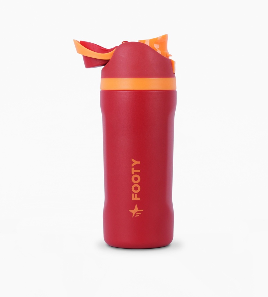 BOTELLA FOOTY TERMICA 473ML ROJO