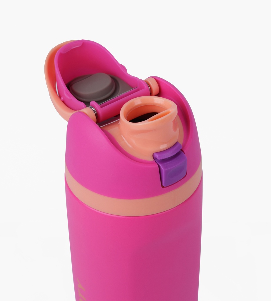 BOTELLA FOOTY TERMICA 473ML FUCSIA