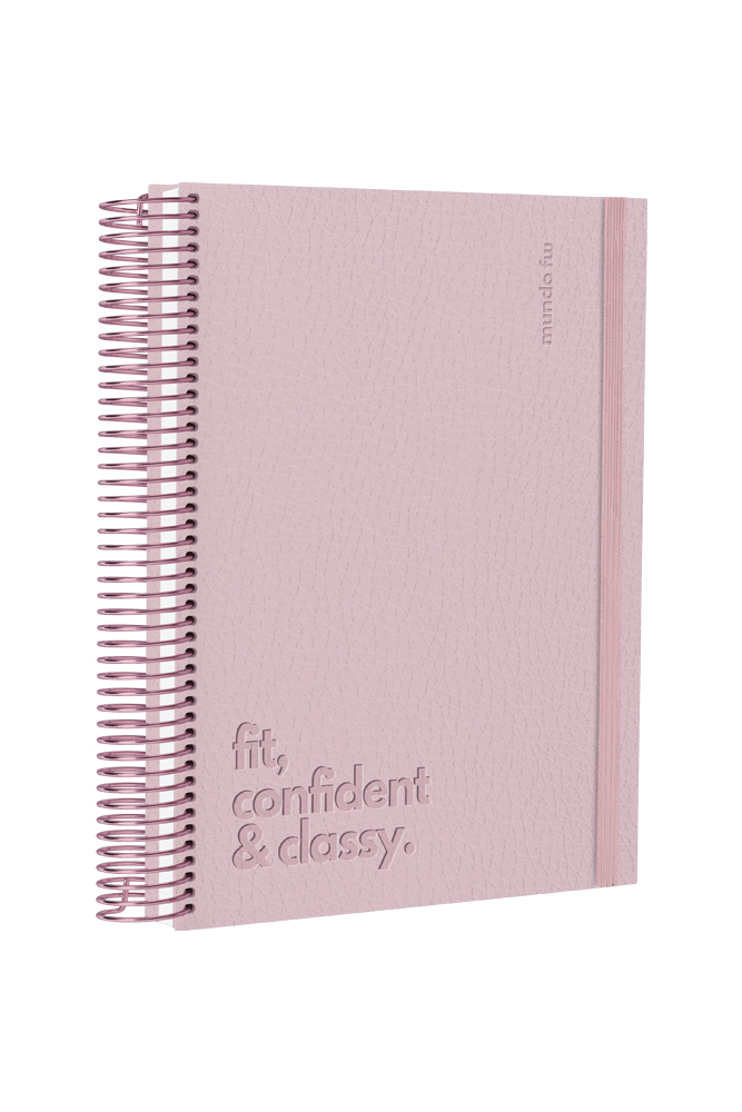 CUADERNO FW 16X21 INFINITY BOOK PREMIUM 96 HOJAS RAYADAS NEON PINK