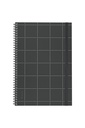 CUADERNO FW B-PACK A4 INFINITY BOOK PREMIUM 120 HOJAS RAYADAS BLACK