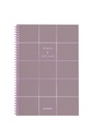 CUADERNO FW A4 SEMIRIGIDO INFINITY BOOK 80 HOJAS RAYADAS NEO PINK