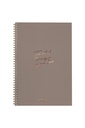CUADERNO FW A4 SEMIRIGIDO INFINITY BOOK  80 HOJAS RAYADAS COFFEE