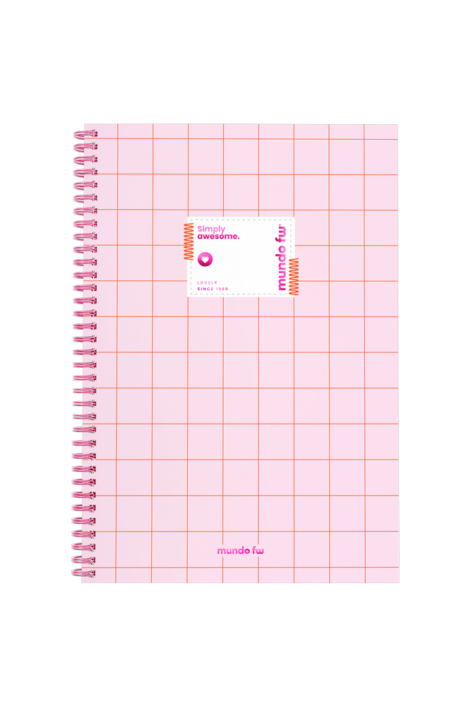 CUADERNO FW A4 SEMIRIGIDO INFINITY BOOK  80 HOJAS RAYADAS CLASSIC
