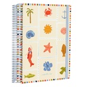 CUADERNO FW 16X21 INFINITY BOOK PREMIUM 96 HOJAS RAYADAS MAR