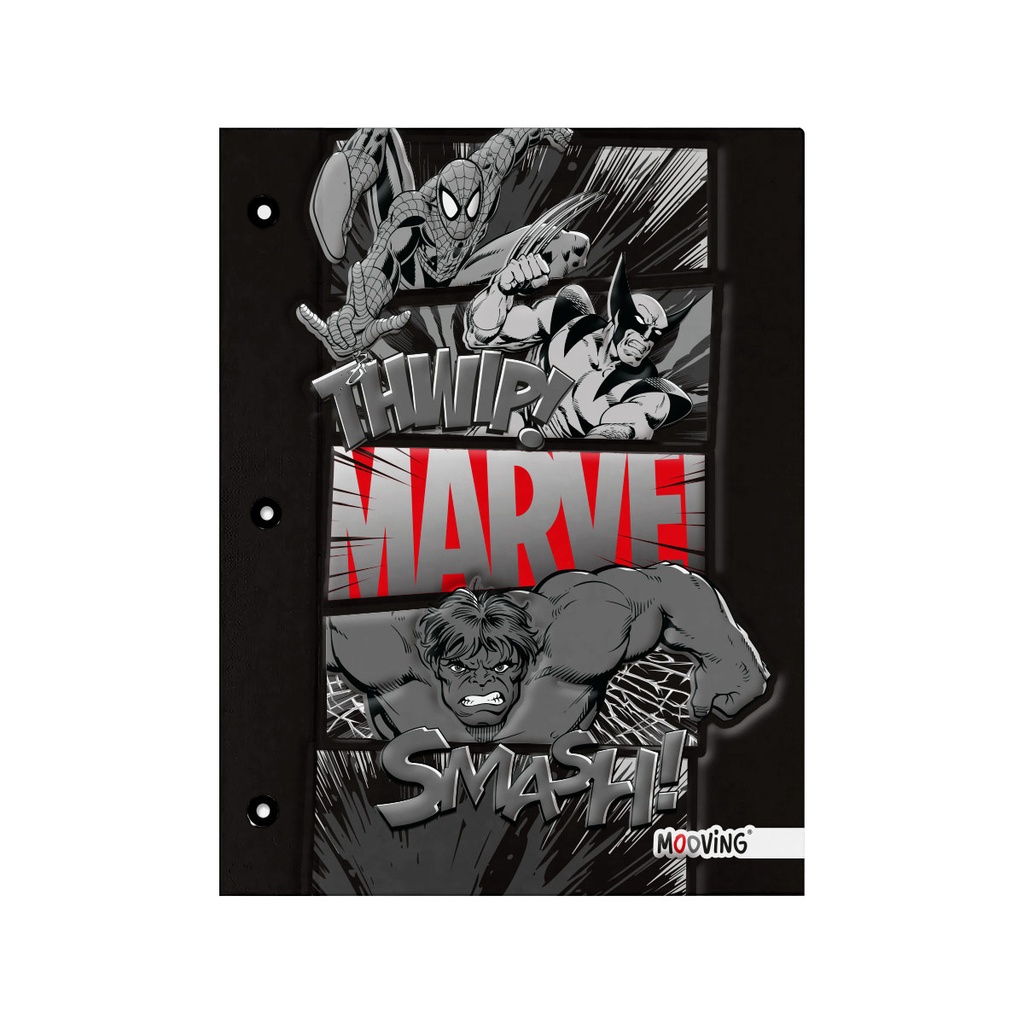 CARPETA 2 TAPAS Nº3 MOOVING MARVEL