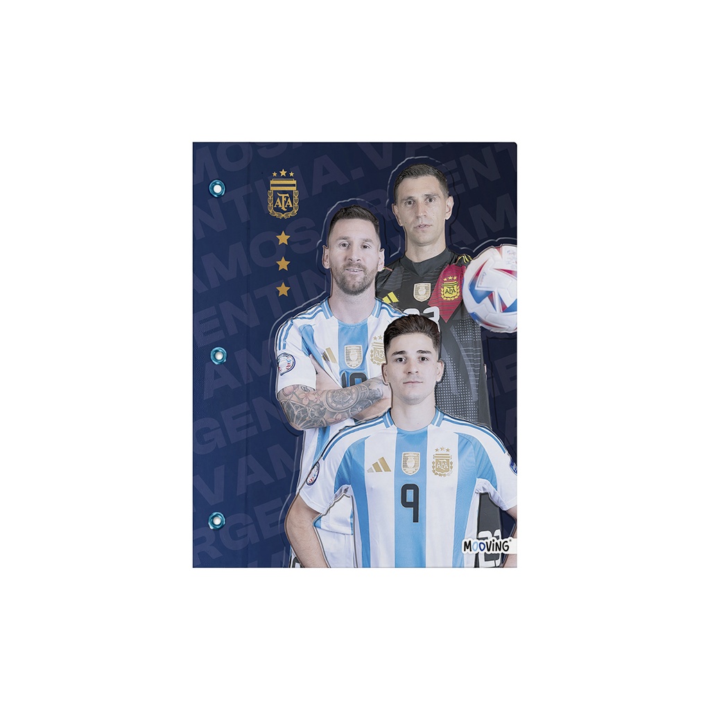 CARPETA 2 TAPAS Nº3 MOOVING AFA SELECCION