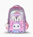MOCHILA FOOTY ESPALDA 18" NENA CON LED BUNNY