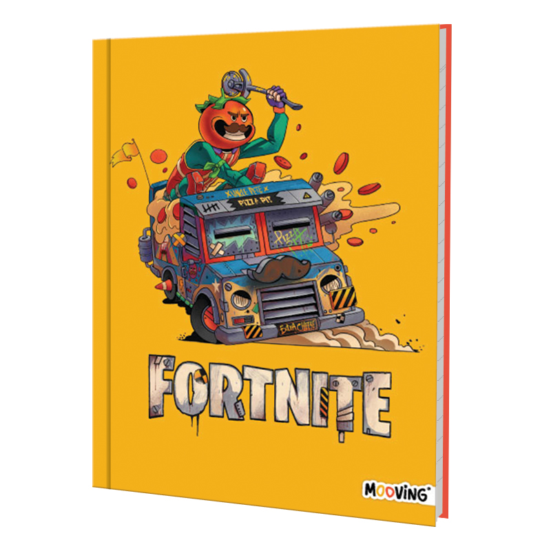 CUADERNO MOOVING 16X21 T/D 48H FORTNITE