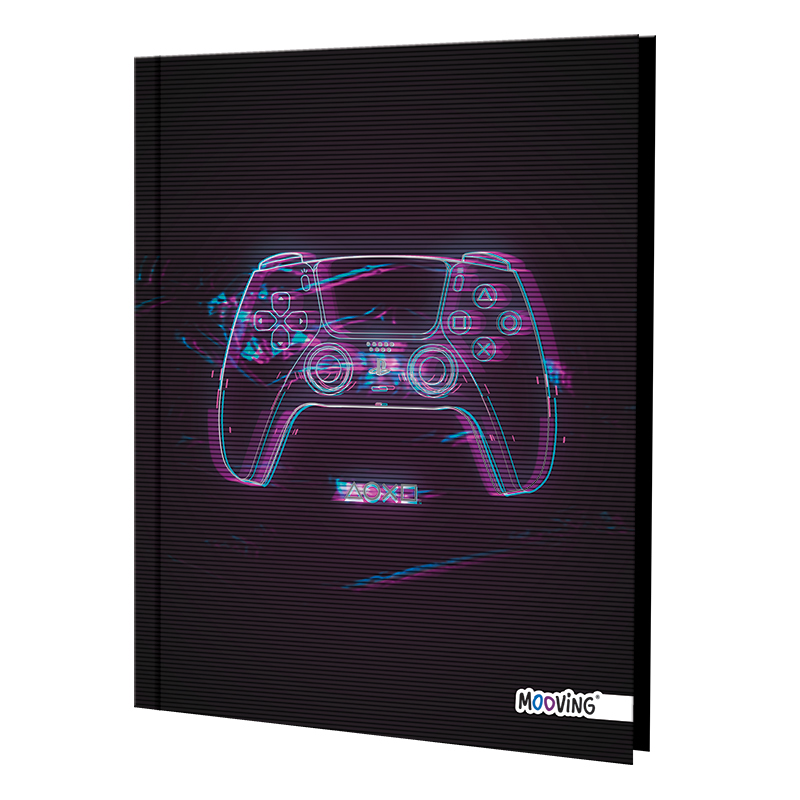CUADERNO MOOVING 16X21 T/D 48H PLAYSTATION