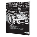 CUADERNO MOOVING 16X21 T/D 48H RAPIDO Y FURIOSO