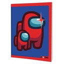CUADERNO MOOVING 16X21 T/F 48H AMONG US