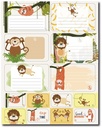 ETIQUETAS RY 1044 VARIOS MOTIVOS X6 + STICKERS