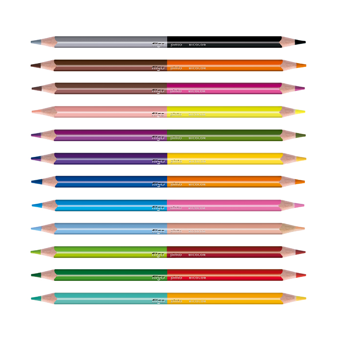 PINTURITAS FILGO X12 LARGAS BICOLOR