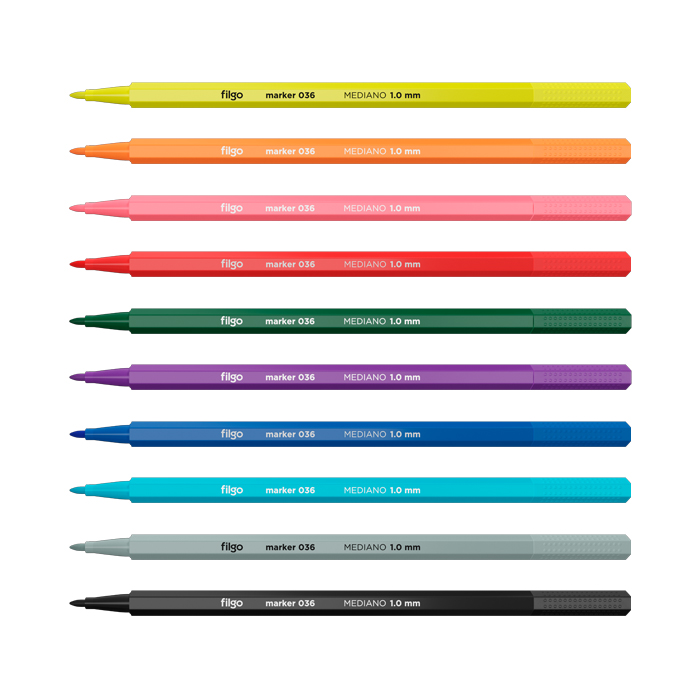 MARCADOR FILGO 036 MARKER X30 SURTIDOS